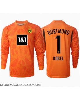 Borussia Dortmund Gregor Kobel #1 Portiere Maglia Gara Terza Repliche 2024-25 Maniche Lunghe